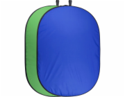 Walimex pro Falthintergrund 200x230cm grün/blau