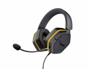 Trust 25784 sluchátka / náhlavní souprava Sluchátka s mikrofonem Kabel Přes hlavu Hraní Černá, Žlutá