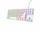 KLÁVESNICE TRUST GXT833 THADO TKL BÍLÁ