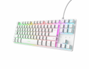 KLÁVESNICE TRUST GXT833 THADO TKL BÍLÁ