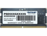PATRIOT Signature Line 12GB DDR5 5600MT/s / SO-DIMM / CL46 / 1,1V