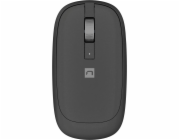 Myš bezdrátová Natec LARK/Kancelářská/Blue Track/4 000 DPI/USB+BT/Černá