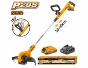 Ingco CGTLI203285 aku strunová sekačka vč. baterie a nabíječky