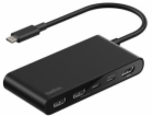Belkin CONNECT USB-C 5-in-1 mit Dual USB-C Ports,sw.  AVC...