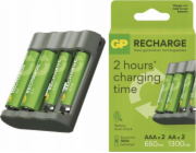 GP USB nabíječka RECHARGE+2xAA+2xAAA dobíjecí baterie