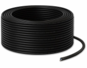 Qoltec Síťový patchcord UTP s kroucenou dvojlinkou | CAT6 | Vysokorychlostní 1Gb/s | LAN | 50m | Černá