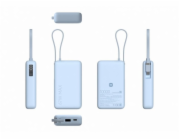 XIAOMI PowerBank 10000 (integrovaný kabel) 67W ledově modrá