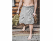 Zástěra do sauny šedá 55X150 NAMU TEKSTILE