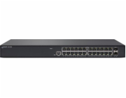 LANCOM GS-3126X - Prepínac - L3 Lite - rízený - 24 x 10/100/1000 + 2 x 10 Gigabit SFP+ (uplink) - Lze montovat do rozvadece