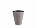 Květináč Prosperplast SAND s vkladem 34,5 cm  mocca 