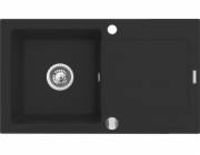 Pyramis Dřez Sink Granitový dřez Next 76x44 1B1D Volcano