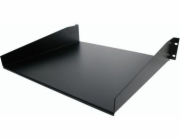 Startech 2U Fixed Server Rack Mount Shelf, 16in Deep Steel Universal Cantilever Tray for 19" AV/Data/Network Equipment Rack with Cage Nuts & Screws, 44lbs Weight Capacity, 60" Deep - 2U Network Rack S