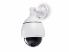 NEDIS atrapa bezpečnostní kamery s blikající LED/ dome/ I...