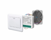 Nedis WIFIWMS10WT - SmartLife Spínač Wi-Fi | 3680 W | Připojení terminálu | Aplikace ke stažení pro: Android™ / IOS