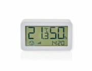 Nedis ZBSC30WT - Smart Sensor Klimatu | Zigbee 3.0 | Napájení z baterie | Android™ / IOS | Bílá