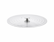 Poklice na hrnce de Buyer, 3460.04, průměr 30-32 cm, univerzální, nerezová, pro nízké pánve, zesílený profil