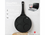 Lívanečník s titanovým povrchem 4 ks Black Rose Collection BH-7795