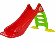 Dorex Zahradní skluzavka s žebříkem pro děti 424 Zeleno-červená