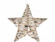 Home Styling Collection Závěsná světelná dekorace ve tvaru hvězdy, 30 cm