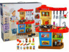 Kuchyňka pro děti se zvuky a světly Kran LEAN Toys