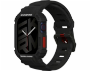 Skinarma strap+pouzdro Mecha 2v1 Apple Watch 45/44mm černé