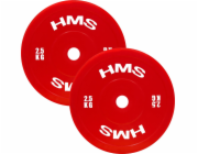 HMS TPP02 ČERVENÝ TALÍŘ PE 2 x 2,5 KG