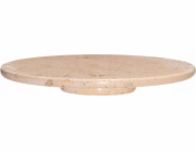 Otočný mramorový podnos, O 30 cm