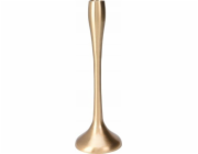 Home Styling Collection Zlatý svícen na jednu svíčku, 8,5 x 25,5 cm