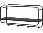 Předsíňový věšák s policí LABYRINT, 4 háčky