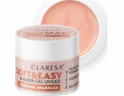 Activeshop Claresa Soft&Easy taneční třpytky stavební gel 45g
