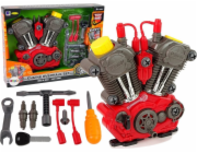 LeanToys Stavebnice pro kutily Motor Světlo Zvuk LEAN Toys