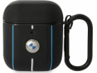 BMW BMW BMA222RVSK Kryt na AirPods 1/2 černý/černý kožený...