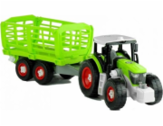 Lean Sport Otevíratelný traktor 43 cm s přívěsem