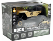 Lean Sport auto na dálkové ovládání Jeep R/C 1:18 zlaté (16207)