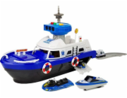 Lean Sport Policejní transportní člun s autíčky, zvukem a světly