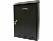 Metalplus Poštovní schránka černá