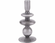 NoName Skleněný svícen na noze, ART, O 8,5 cm