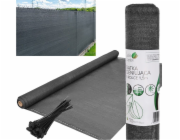 Saska Garden Stínící síť 140g/m2 1,5x10m tmavě šedá