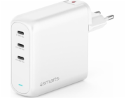 4smarts nabíječka 4smarts nabíječka GaN Flex Pro 140W 3 USB-C, bílá