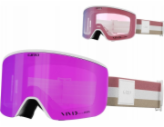 Giro Zimní brýle ELLA WHITE LX STRIPE (jasně růžová 00% S3 + čočky VIVID INFRARED 62% S1) (NOVINKA 2024/2025)