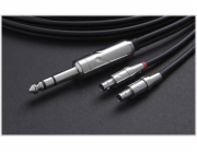 Furutech ADL Kabel Jack 3,5 mm - Jack 3,5 mm 1,3 m černá stříbrná