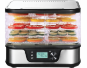 LTC Sušička Sušička LTC na houby, zeleninu, ovoce, maso, kov, 5 táců s displejem, 380 W