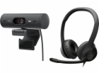 Logitech Webkamera Brio 500 Graphite (960-001422) + H390 ...