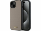 DKNY DKHMP15SPGHLME iPhone 15 6.1 béžový/béžový pevný oba...