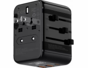 Verk Adaptér Zásuvka Cestovní adaptér US UK EU 2x USB 1x USB-C 20W