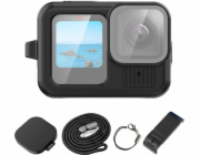 Puluz Sada pouzdra a krytu, chlopně a pásku pro GoPro HERO 13 ČERNÝ / PU949B