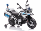 Lean Cars Bateriová motorka Police JT5002B bílá