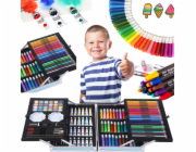 ExtraLink | Sada na malování | pro děti, umělecká, plastová, 145 dílků, velký kufr