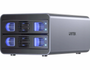 Unitek RAID kryt pro SATA 2.5/3.5 4-Mode 40TB USB C 10Gb/s