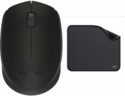Logitech Myš M171 černá (910-004424) + řada Studio - grafitová (956-000049)